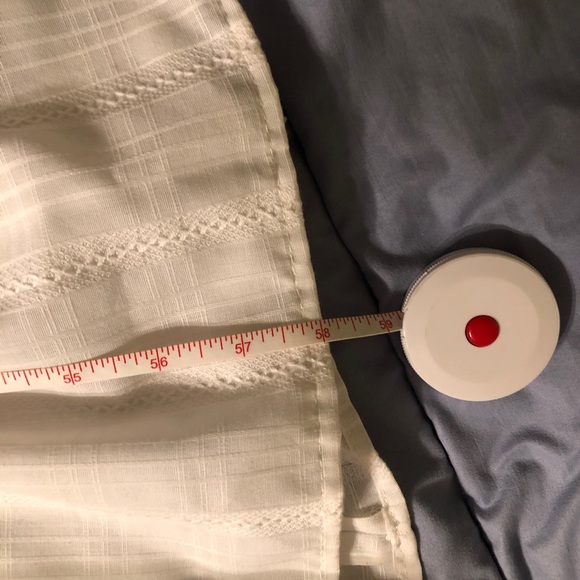 Vintage 70s zum zum gunne sax style white eyelet maxi sundress - Picture 9 of 12